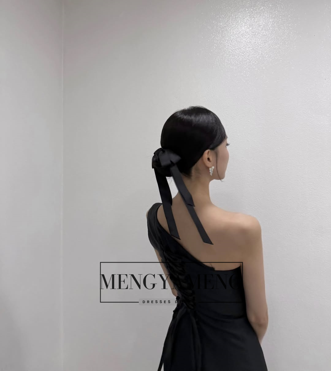 ZHUISHU One Shoulder Black Eve - Modern Korean Lifestyle review and price